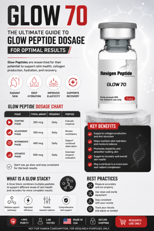 glow peptide benefits